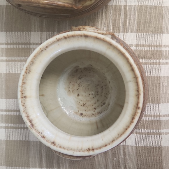 Handmade Pottery Rustic Set of 2 - Picture 6 of 6